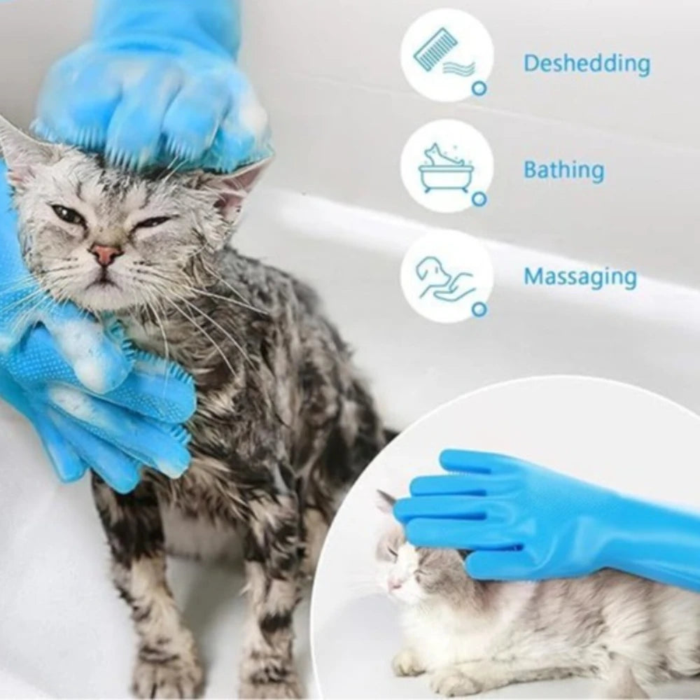 SoftScrub™ Pet Gloves
